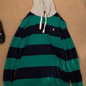 Polo Hooded Shirt